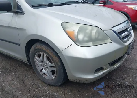 2005 Honda Odyssey Lx из США, поврежденный, VIN 5FNRL38265B031381